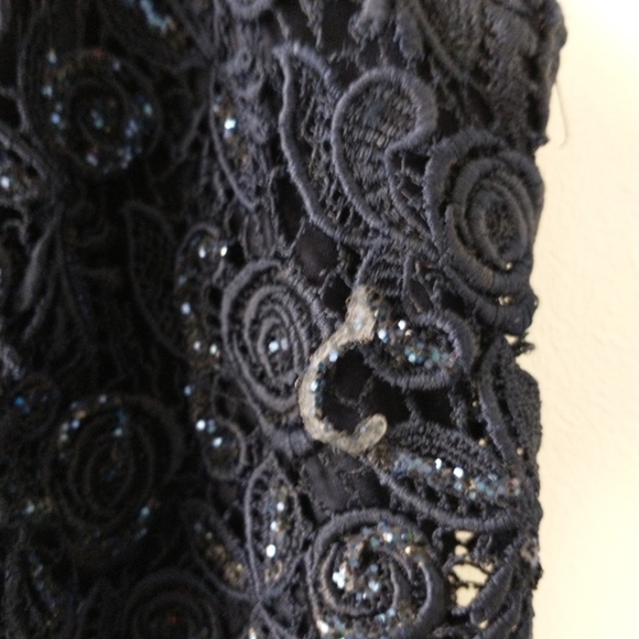 Navy Blue Evening Gown - Picture 4 of 7